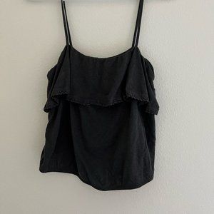 American Eagle Navy Blue Strappy Tank Top